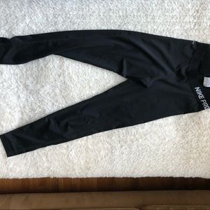 Nike pro black workout leggings